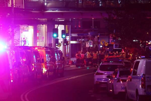 Photos: Multiple people killed in stabbing at an Australian shopping mall 