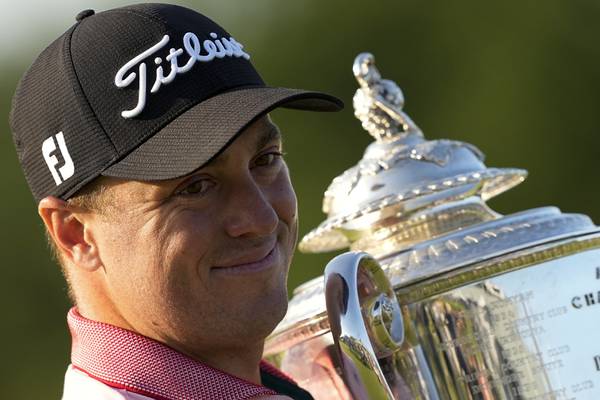 Justin Thomas wins PGA Championship in playoff over Zalatoris