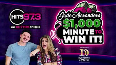 Jade Alexander Show $1,000 Minute To Win It - Sergio Tena