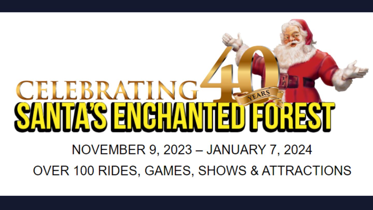 Win tickets to Santa’s Enchanted Forest!