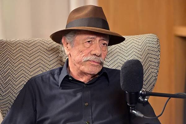 Edward James Olmos reveals he lost 55 pounds during throat cancer treatment