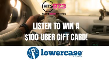 Win a $100 UBER gift card!