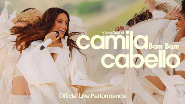 Watch Camila Cabello sing "Bam Bam" as part of Vevo's Official Live Performance series