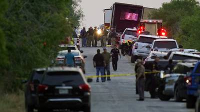 ‘Horrific human tragedy’: 46 suspected migrants found dead inside big-rig in San Antonio