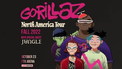 Win tickets to see Gorillaz! 