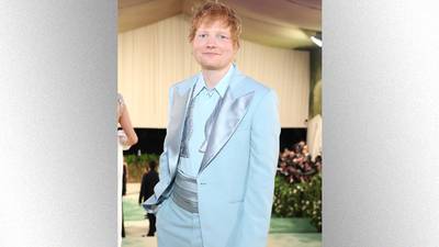 Ed Sheeran says he went to the Met Gala as a result of preparing for next album