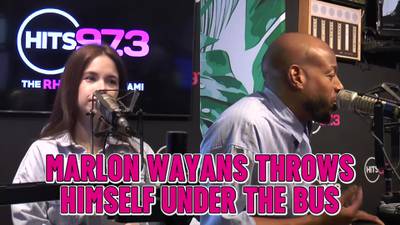 Marlon Wayans throws himself under the bus