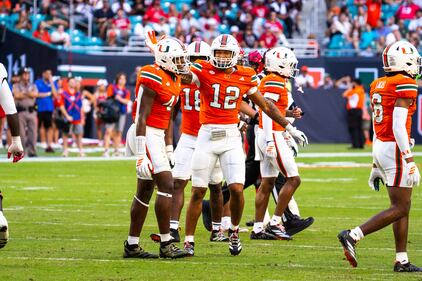 Miami Hurricanes vs NC State football - Nov 15th, 2025