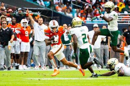 USF Bulls vs. Miami Hurricanes Lemon City Live