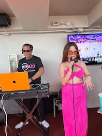 WFLC Hits 97.3 Brunch and Beats Hard Rock Café Martica Lopez DJ Vic Latino