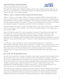 M-DCPS National Principals Month bios