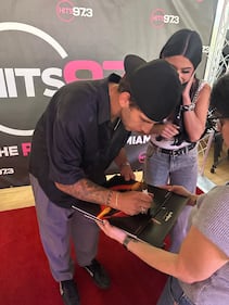 WFLC Hits 97.3 Martica Lopez Illenium Honda of South Miami Penthouse Performance Studio at CMG Miami