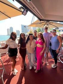 WFLC Hits 97.3 Brunch and Beats Hard Rock Café Martica Lopez DJ Vic Latino