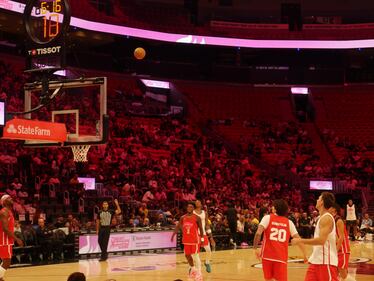 CMG Miami Miami HEAT Red, White, and Pink Game