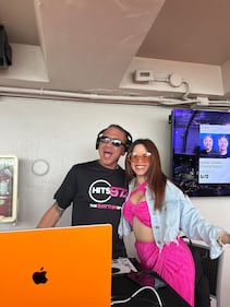 WFLC Hits 97.3 Brunch and Beats Hard Rock Café Martica Lopez DJ Vic Latino