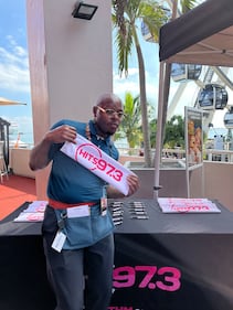 WFLC Hits 97.3 Brunch and Beats Hard Rock Café Martica Lopez DJ Vic Latino