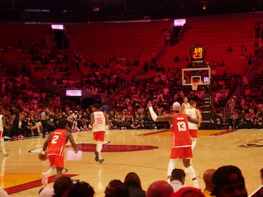 CMG Miami Miami HEAT Red, White, and Pink Game