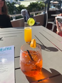 WFLC Hits 97.3 Brunch and Beats Hard Rock Café Martica Lopez DJ Vic Latino