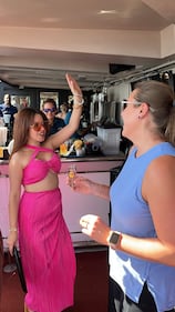 WFLC Hits 97.3 Brunch and Beats Hard Rock Café Martica Lopez DJ Vic Latino