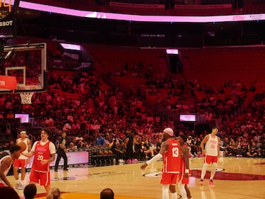 CMG Miami Miami HEAT Red, White, and Pink Game
