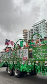 WFEZ WFLC Easy 93.1 Hits 97.3 City of Hollywood St. Patrick's Day Parade - March 2026