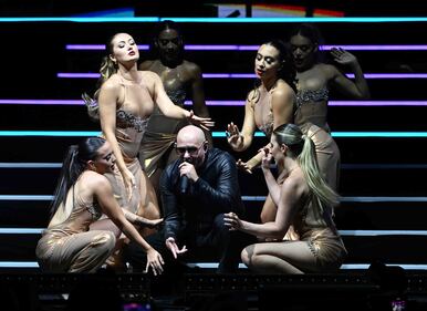 WFLC Hits 97.3 Pitbull & Lil Jon I'm Back Tour I Think Financial Amphitheatre
