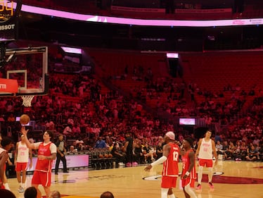 CMG Miami Miami HEAT Red, White, and Pink Game