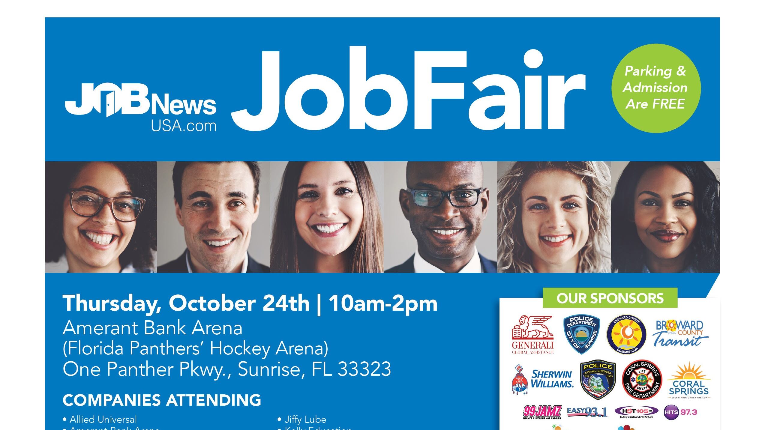 Job News Job Fair Amerant Bank Arena 10/24