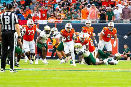 USF Bulls vs. Miami Hurricanes Lemon City Live