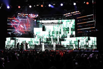 Ne-Yo; Akon; Nights Like This tour; iTHINK Financial Amphitheatre