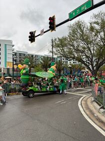 WFEZ WFLC Easy 93.1 Hits 97.3 City of Hollywood St. Patrick's Day Parade - March 2026