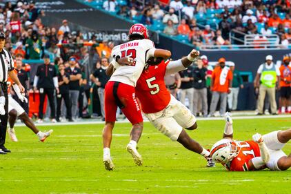 Miami Hurricanes vs NC State football - Nov 15th, 2025