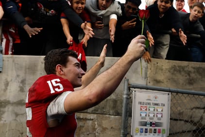 Fernando Mendoza Christopher Columbus High School Indiana University 2026 Rose Bowl Heisman