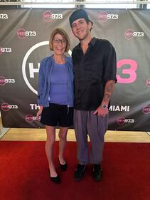 WFLC Hits 97.3 Martica Lopez Illenium Honda of South Miami Penthouse Performance Studio at CMG Miami