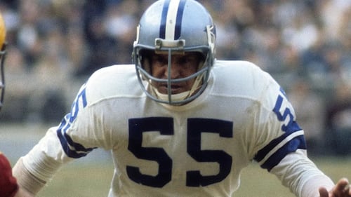 The middle linebacker who led Dallas to three Super Bowls died on Aug. 30. He was 84.