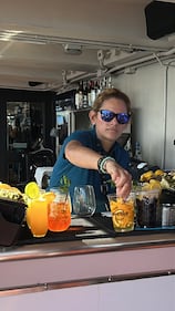 WFLC Hits 97.3 Brunch and Beats Hard Rock Café Martica Lopez DJ Vic Latino