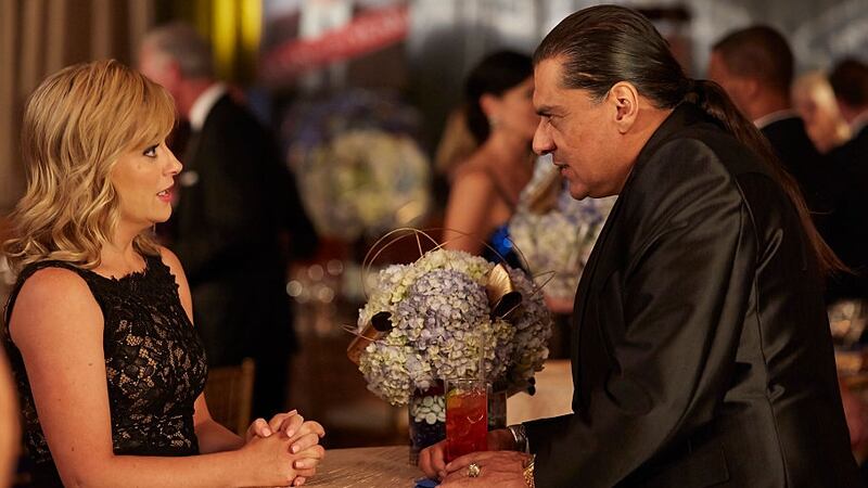 Amy Poehler and Jonathan Joss