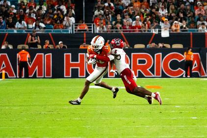 Miami Hurricanes vs NC State football - Nov 15th, 2025