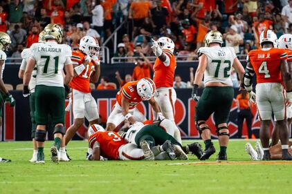 USF Bulls vs. Miami Hurricanes Lemon City Live