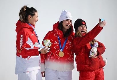 Athletes competing in the Olympics