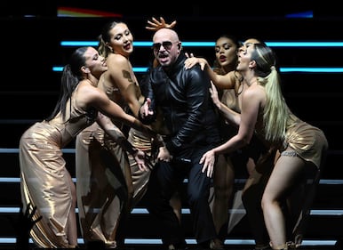 WFLC Hits 97.3 Pitbull & Lil Jon I'm Back Tour I Think Financial Amphitheatre