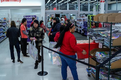 Black Friday shopping