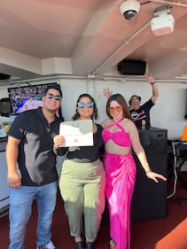 WFLC Hits 97.3 Brunch and Beats Hard Rock Café Martica Lopez DJ Vic Latino