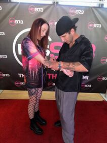 WFLC Hits 97.3 Martica Lopez Illenium Honda of South Miami Penthouse Performance Studio at CMG Miami