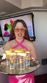 WFLC Hits 97.3 Brunch and Beats Hard Rock Café Martica Lopez DJ Vic Latino