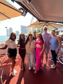 WFLC Hits 97.3 Brunch and Beats Hard Rock Café Martica Lopez DJ Vic Latino