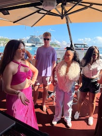 WFLC Hits 97.3 Brunch and Beats Hard Rock Café Martica Lopez DJ Vic Latino