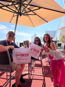 WFLC Hits 97.3 Brunch and Beats Hard Rock Café Martica Lopez DJ Vic Latino