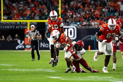 Miami Hurricanes vs NC State football - Nov 15th, 2025