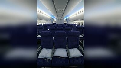 <p>The Federal Aviation Administration plans to conduct airplane evacuation tests this November to determine the <a href="https://www.ajc.com/business/airplane-seat-squeeze-sparks-debate-over-safety-concerns-evacuation/EIcC12yaC0ruc9mQntvbdN/" target="_blank">minimum seat space needed</a> for safety purposes.</p>